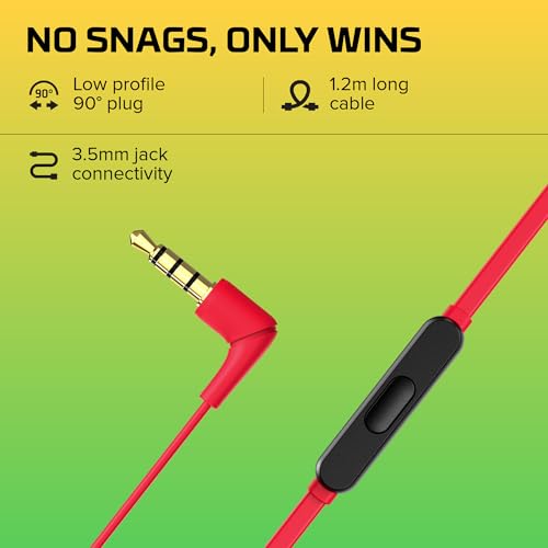 HyperX Cloud Earbuds Ii Gaming Earbuds with Mic-Red (705L8Aa),in Ear,Wired - Unboxify