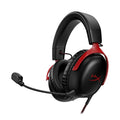 HyperX Cloud III – Wired Gaming Over Ear Headset, Pc, Ps5, Xbox Series X|S, Angled 53Mm Drivers, DTS, Memory Foam, Durable Frame, Ultra-Clear 10Mm Mic, USB-C, USB-A, 3.5Mm – Black/Red (727A9Aa) - Unboxify
