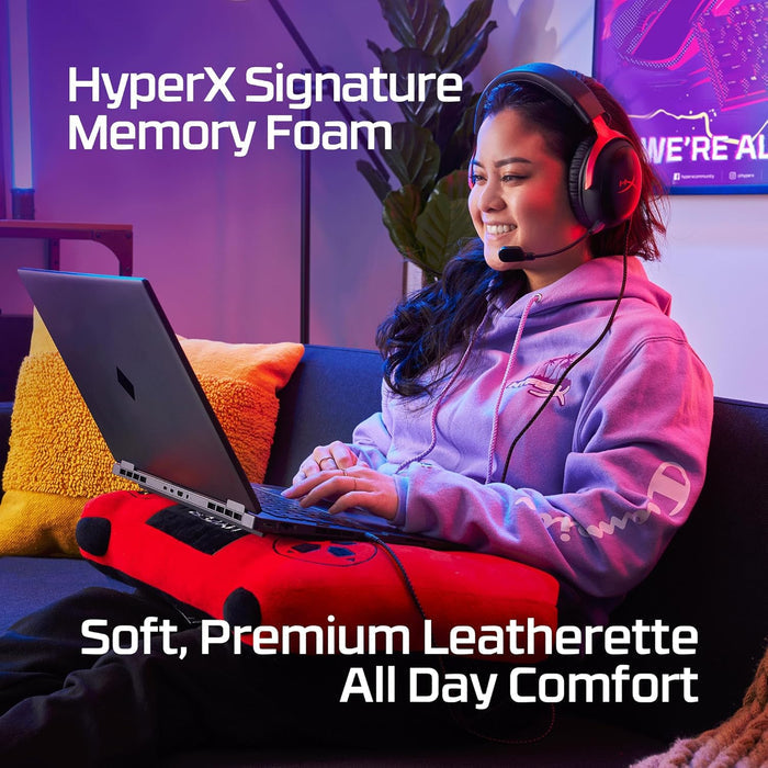 HyperX Cloud III – Wired Gaming Over Ear Headset, Pc, Ps5, Xbox Series X|S, Angled 53Mm Drivers, DTS, Memory Foam, Durable Frame, Ultra-Clear 10Mm Mic, USB-C, USB-A, 3.5Mm – Black/Red (727A9Aa) - Unboxify