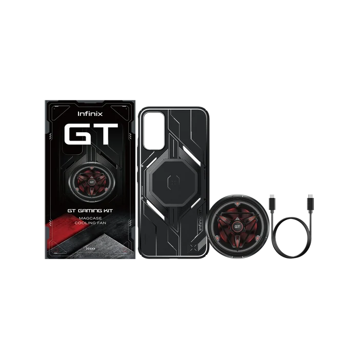 Infinix XG03+X6873 Gaming Accessory Kit  (Black, Red, For Android)