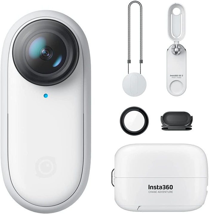Insta360 GO2 – Small Action Camera, Weighs 27 g, Waterproof Upto 4 Meters (UNBOXED) - Unboxify