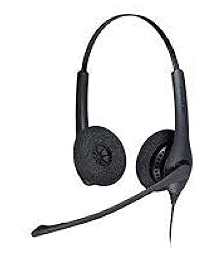 Jabra Biz 1100 Duo USB NC Global Wired On Ear Headphone with Mic (Black) (Part no -1159-0158) - Unboxify