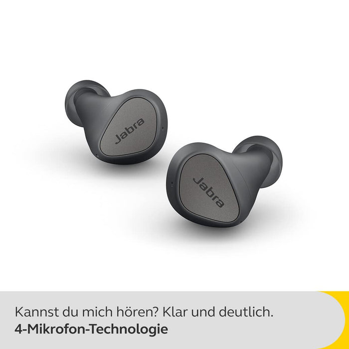 Jabra Elite 4 Wireless Earbuds | Active Noise Cancelling | Comfortable Bluetooth Earphones - Unboxify