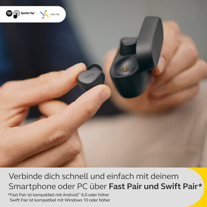 Jabra Elite 4 Wireless Earbuds | Active Noise Cancelling | Comfortable Bluetooth Earphones - Unboxify