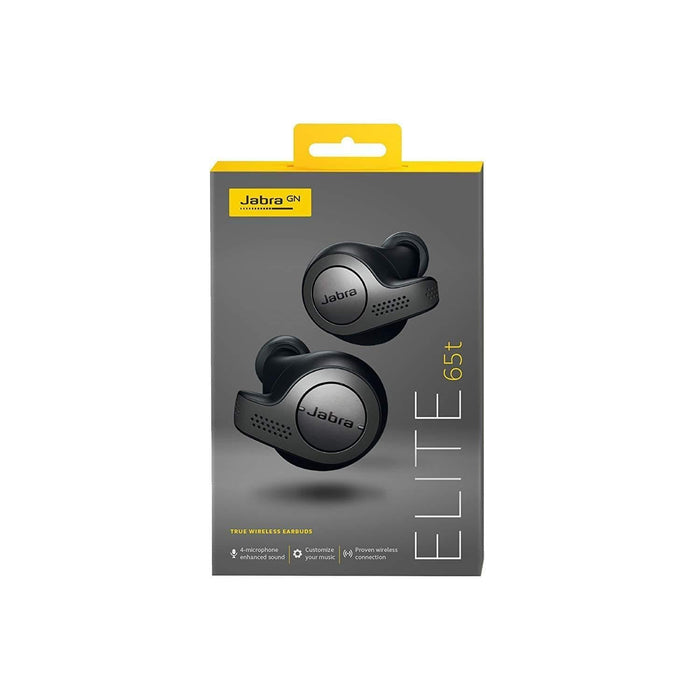 Jabra Elite 65t Alexa Enabled True Wireless Earbuds with Charging Case - Grabgear.in