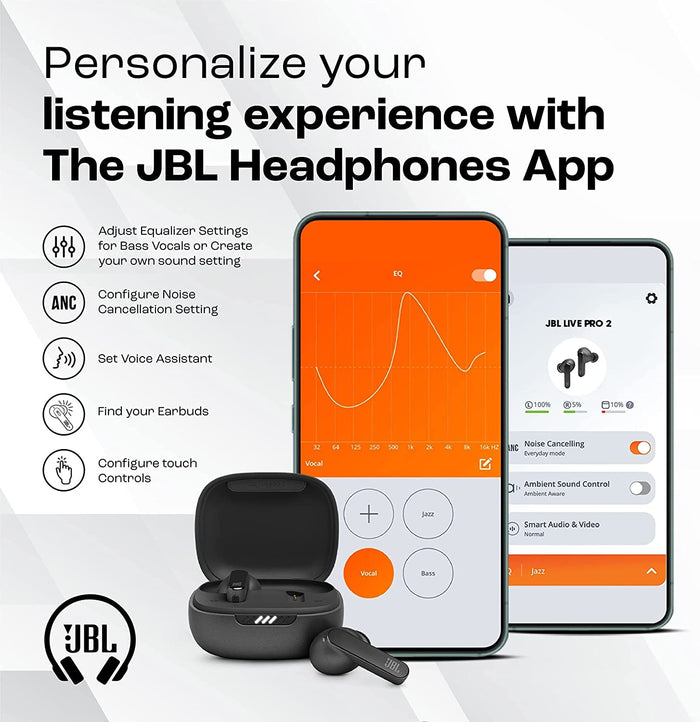 JBL Live Pro 2 True Wireless in Ear Earbuds ANC Earbuds (UNBOXED) - Unboxify