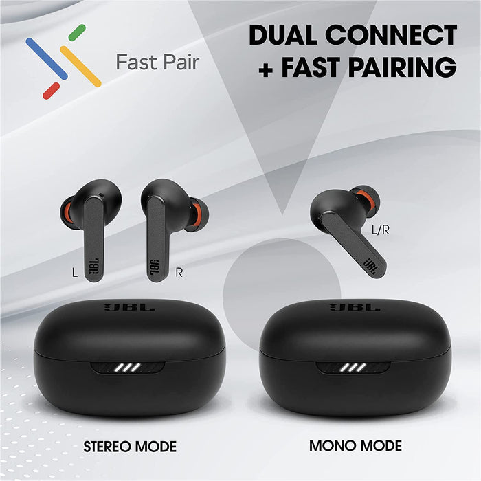 JBL Live Pro+ TWS, Adaptive Noise Cancellation Earbuds with Mic (UNBOXED) - Unboxify