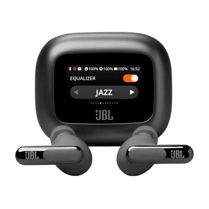 JBL New Launch Live Beam 3, Hi-Res Audio True ANC TWS, Smart Case with Touch Display - Unboxify