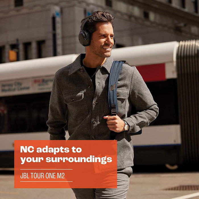 JBL Tour One M2 Adaptive Noise Cancelling Over-Ear Headphones - Unboxify