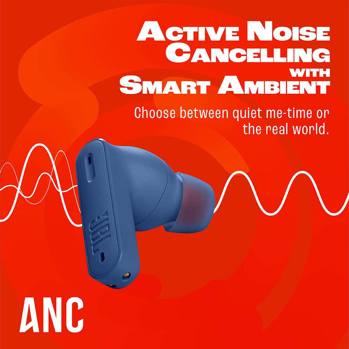 (UNBOXED) JBL Tune 230NC TWS, Active Noise Cancellation Earbuds with Mic, Massive 40 Hrs Playtime with Speed Charge, Adjustable EQ with JBL APP, 4Mics for Perfect Calls, Google Fast Pair, Bluetooth 5.2 - Unboxify