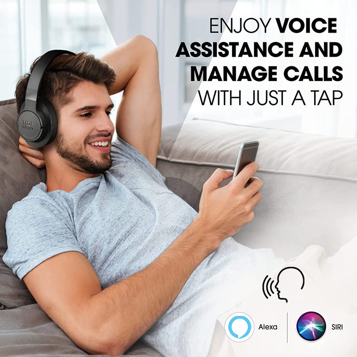 JBL Tune 760NC, Over Ear Active Noise Cancellation Headphones with Mic (UNBOXED) - Unboxify