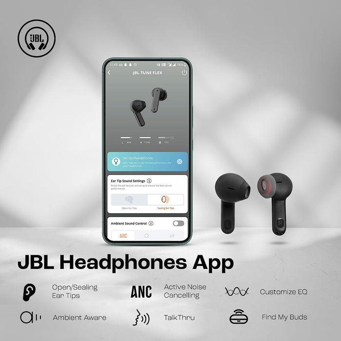 JBL Tune Wireless ANC Earbuds (TWS) with Mic - Unboxify