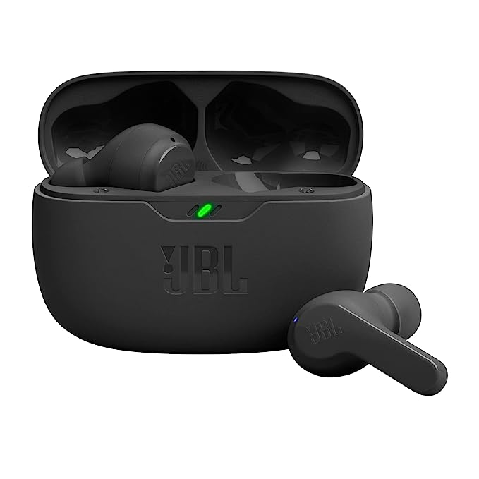 JBL Wave Beam in-Ear Earbuds (TWS) with Mic, App for Customized Extra Bass EQ - Unboxify
