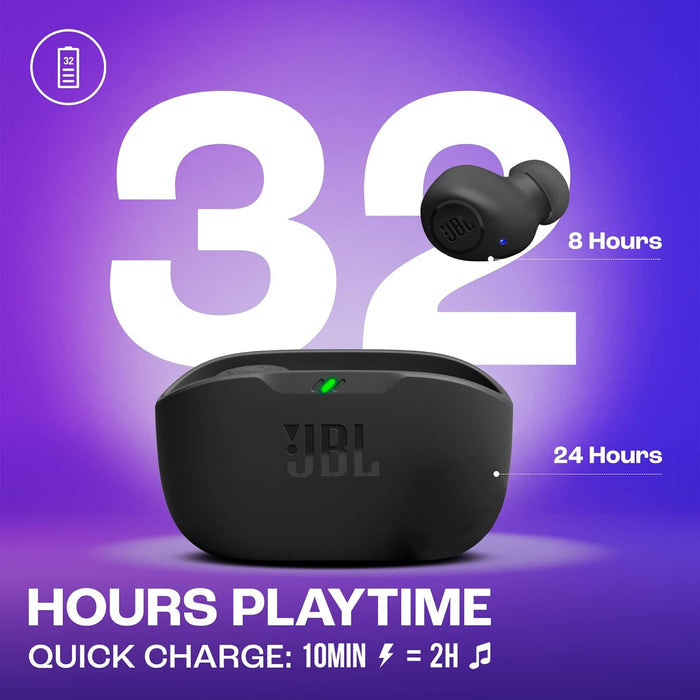 JBL Wave Buds in-Ear Wireless Earbuds (TWS) with Mic - Unboxify