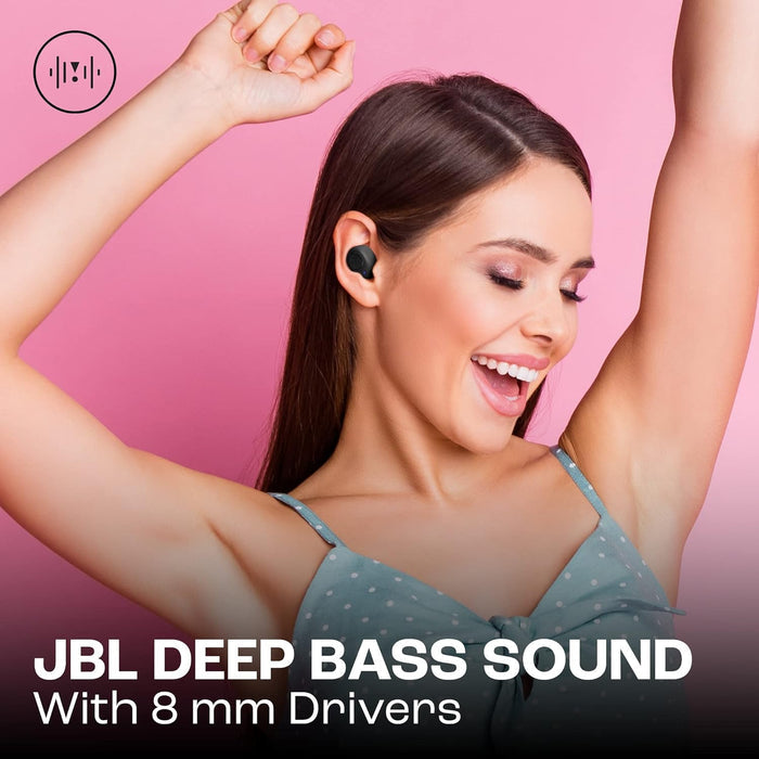 JBL Wave Buds in-Ear Wireless Earbuds (TWS) with Mic - Unboxify