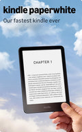 Kindle Paperwhite (16 GB) – Our fastest Kindle ever, with new 7" glare-free display and weeks of battery life