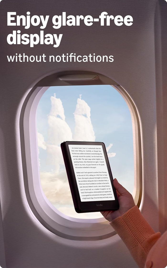 Kindle Paperwhite (16 GB) – Our fastest Kindle ever, with new 7" glare-free display and weeks of battery life