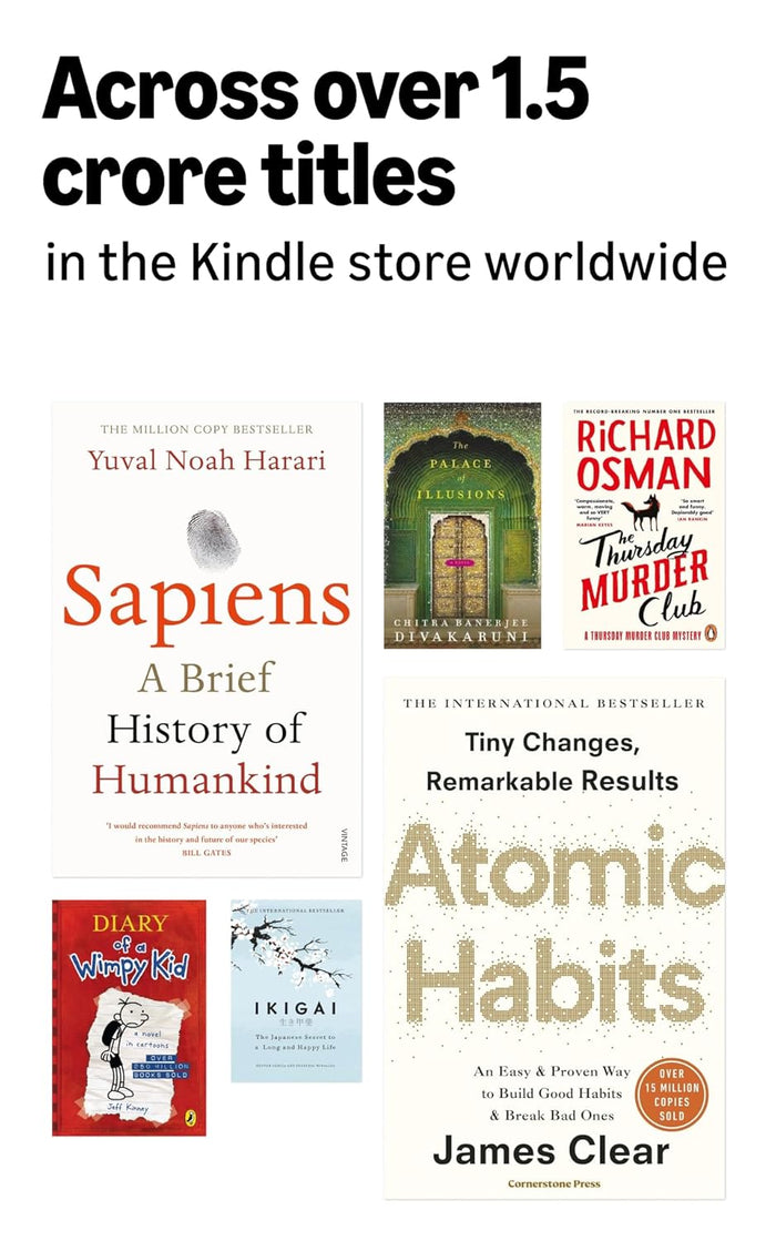 Kindle Paperwhite (16 GB) – Our fastest Kindle ever, with new 7" glare-free display and weeks of battery life