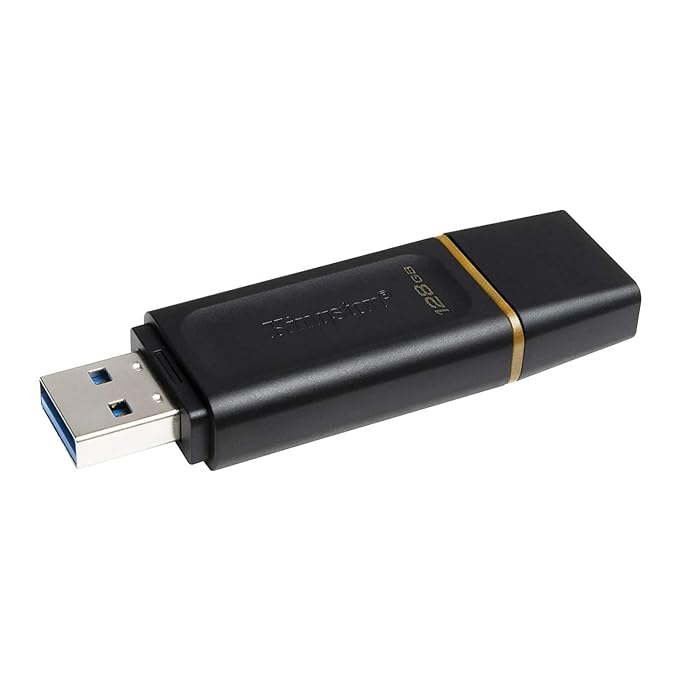 Kingston DataTraveler Exodia DTX/128 GB Pen Drive USB 3.2 Gen 1, Black - Unboxify