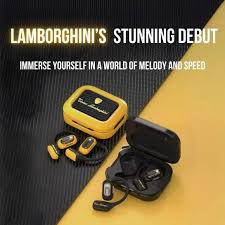 Lamborghini TL65 Open Ear Earphones (Black) (BRAND NEW/SEALED) - Unboxify