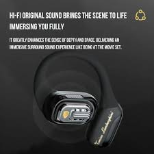 Lamborghini TL65 Open Ear Earphones (Black) (BRAND NEW/SEALED) - Unboxify