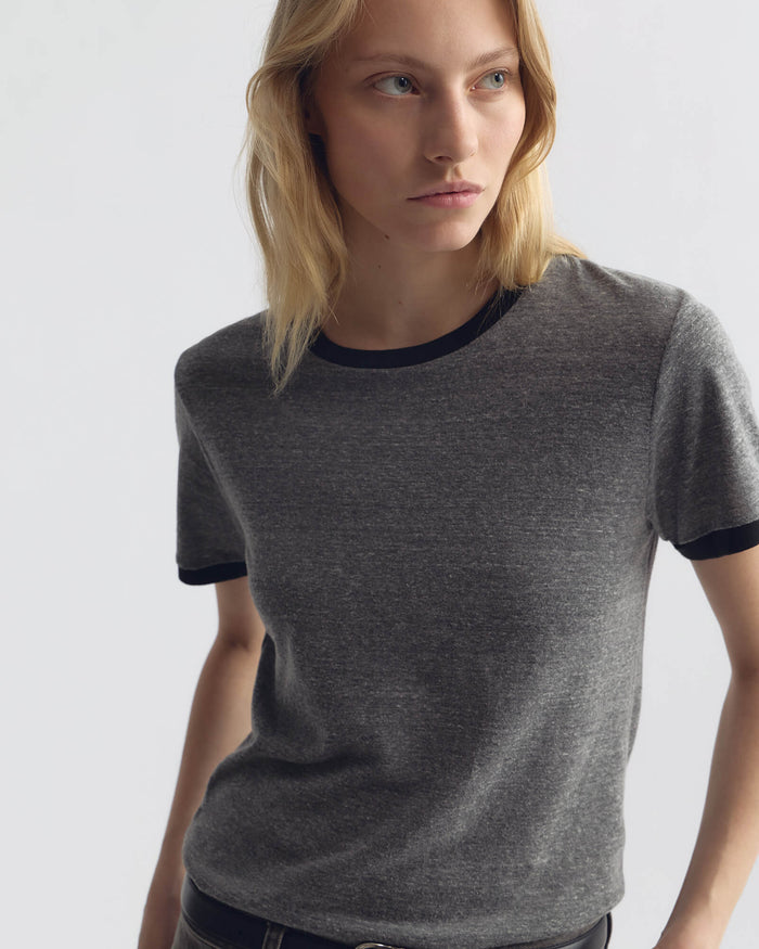 HEATHER GREY/JET BLACK