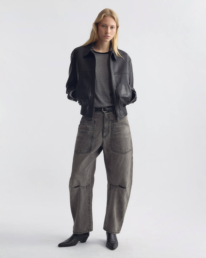 HEATHER GREY/JET BLACK