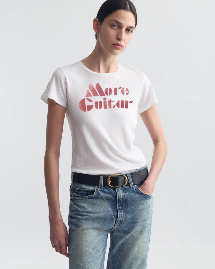 WHITE/RED PRINT
