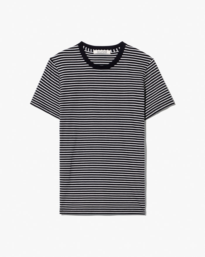 BLACK/IVORY STRIPE
