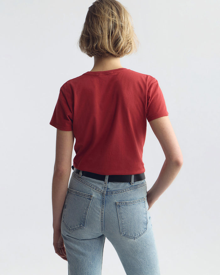 WASHED RED
