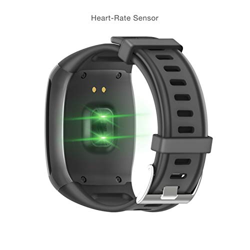 LCARE Watch Activity Tracker, Heart Rate Monitor, Smart Activity Tracker, Alert for Android and iPhone (Black) - Unboxify