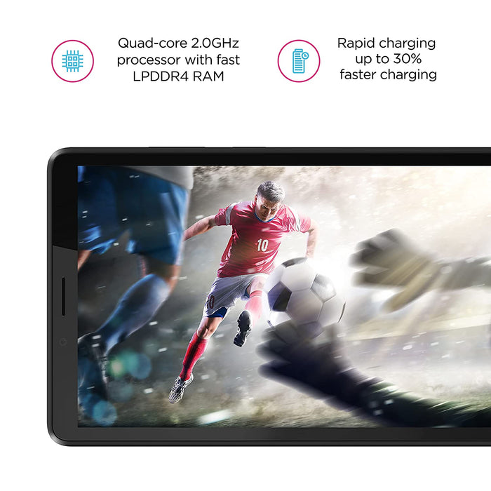 Lenovo Tab M7 | 1 GB RAM 16 GB ROM | 7 inches with Wi-Fi+4G Tablet (Iron Grey) - Unboxify
