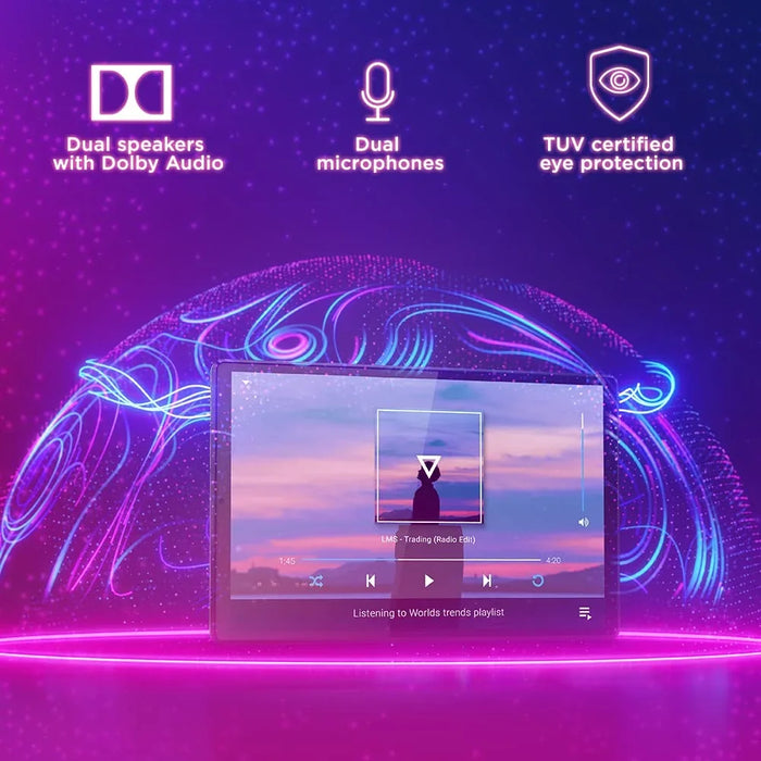 Lenovo Tab K10 FHD (10.3 inch), Abyss Blue, TUV Certified Eye Protection, Dolby Atmos (UNBOXED) - Unboxify
