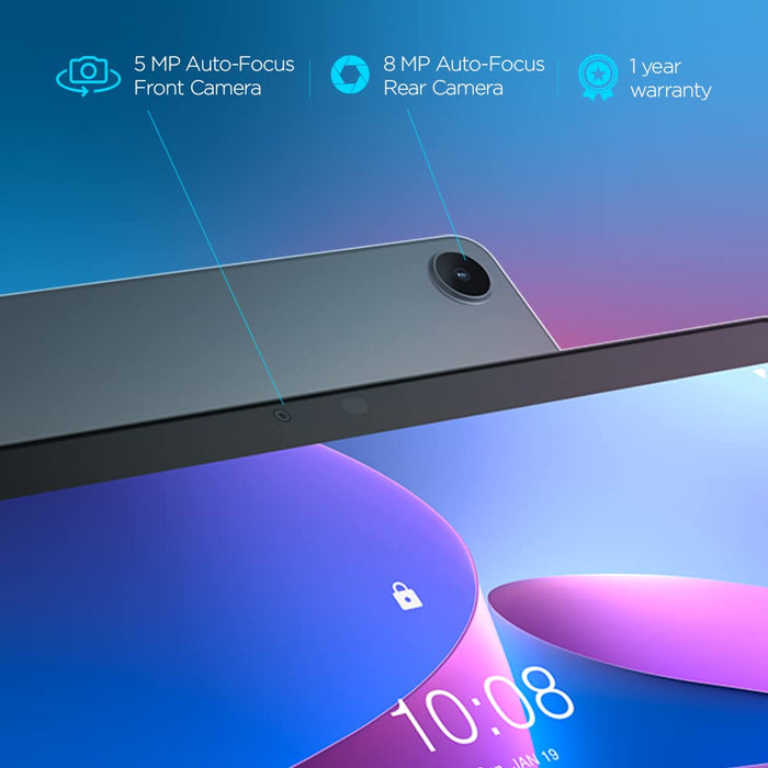 Lenovo Tab M10 FHD 3rd Gen (10.1 inch (25.65 cm), Voice Calling), Storm Grey (UNBOXED) - Unboxify