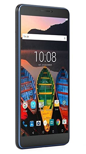 Lenovo Tab3 7 Plus Tablet (7-inch, 16GB, Wi Fi + 4G LTE, Voice Calling), Slate Black