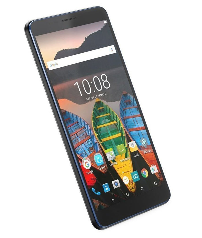 Lenovo Tab3 7 Plus Tablet (7-inch, 16GB, Wi Fi + 4G LTE, Voice Calling), Slate Black