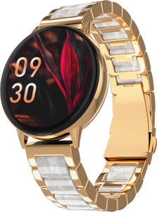 Lifelong Amber 1.39'' Premium Luxury for Women AMOLED Display BT Calling Smartwatch - Unboxify