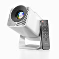 Lifelong Electronics Lightbeam X Smart Projector | Android, 1080P & 4K Ultra HD Support, 2X 3500 Lumens, 720p Native | For Room & Outdoors | All OTT Apps | WiFi/BT,Mirroring,USB,ARC,HDMI,180°,Speakers - Unboxify