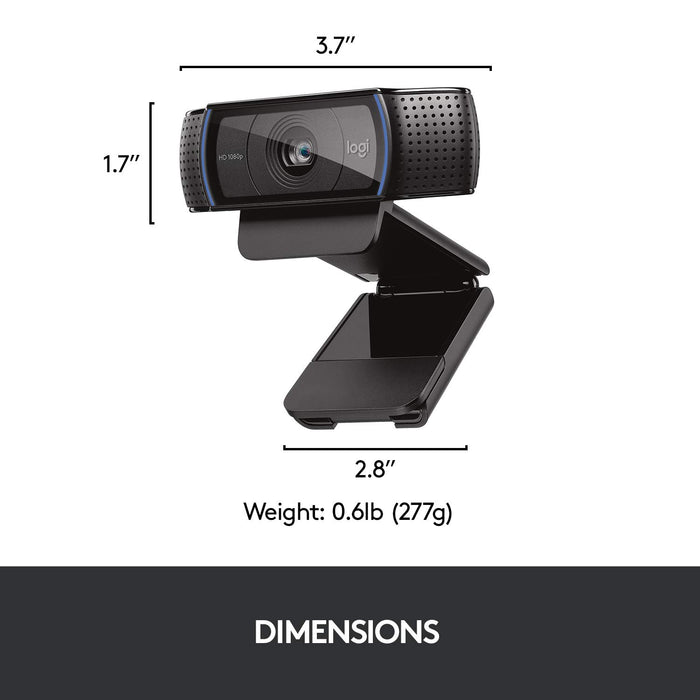 Logitech C920 HD Pro Webcam - Unboxify