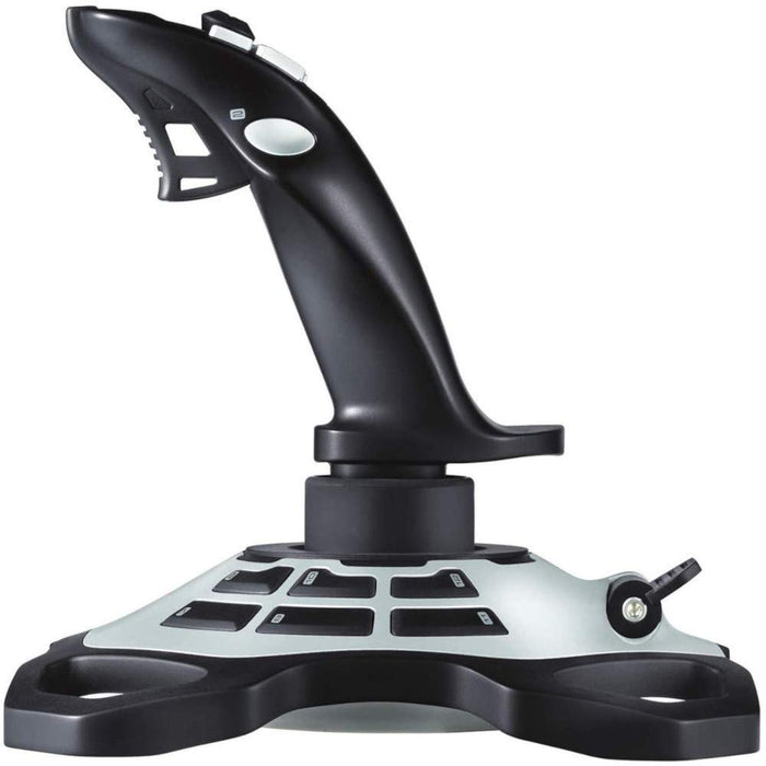 Logitech Extreme 3D Pro Gaming Joystick (White/Black) - Unboxify
