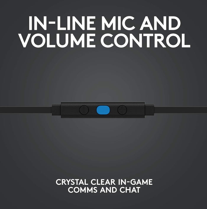 Logitech G333 Wired in Ear Earphones with Mic