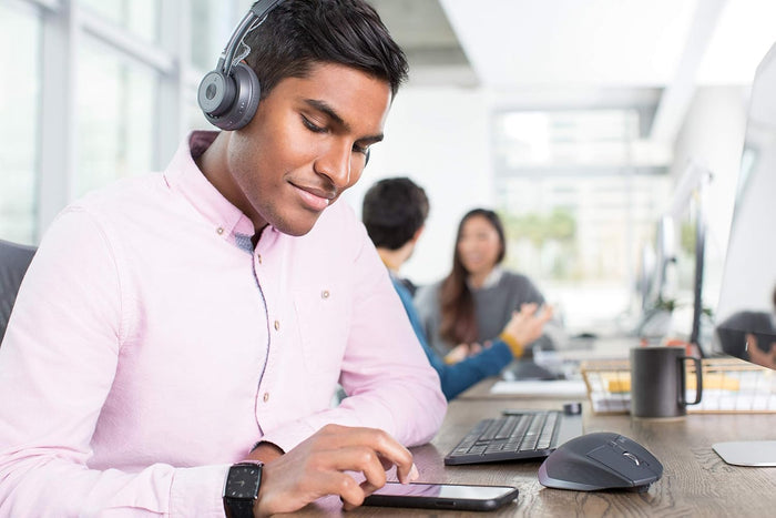 Logitech Zone Wireless Certified for Microsoft Teams Bluetooth Headset, Graphite