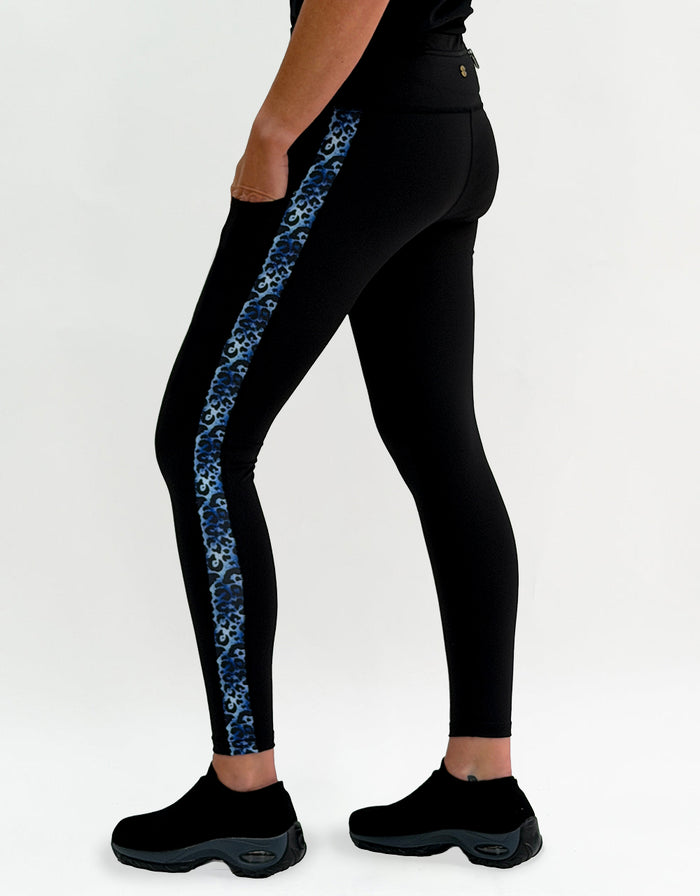 Lunar Leopard Side Stripe Activewear + Pockets