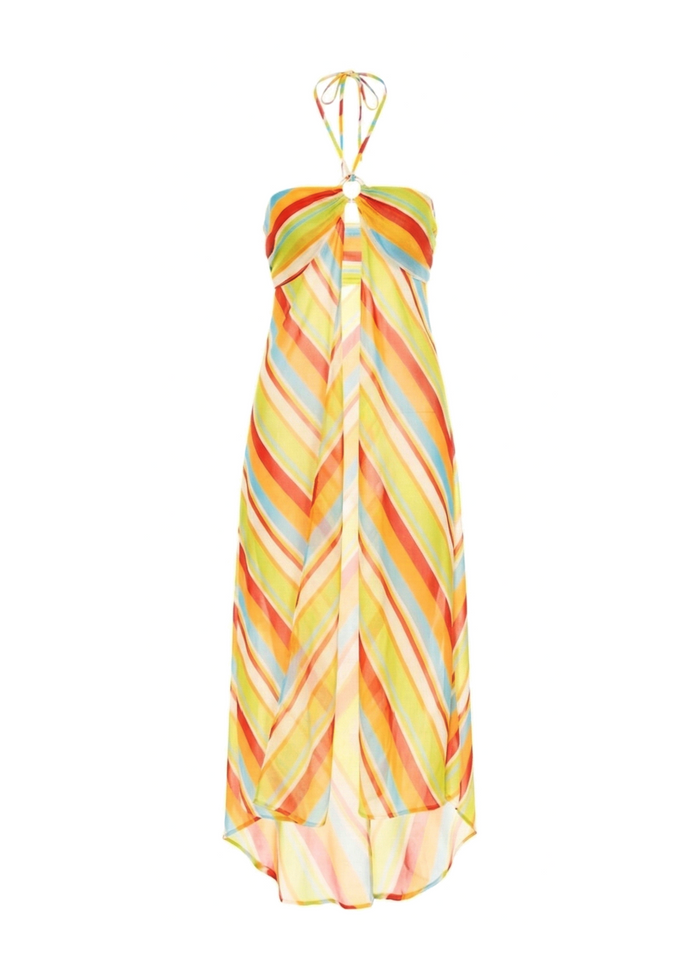Maggie Top Crinkle Sheer St. Barths Stripe