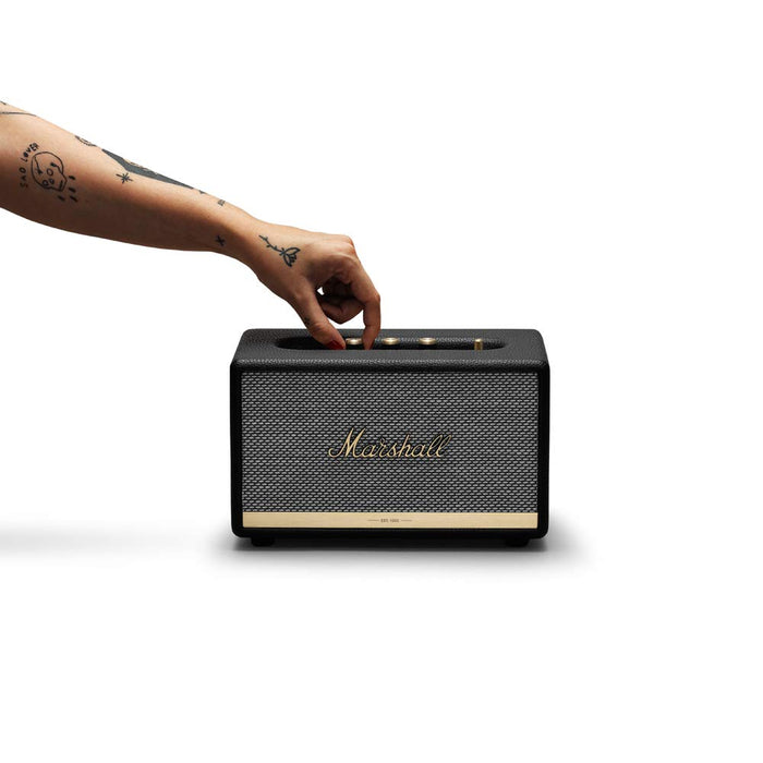 Marshall Acton II 60 Watt Wireless Bluetooth Speaker (Black) - Unboxify