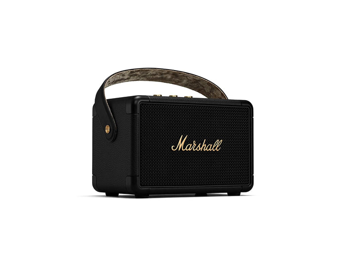 Marshall Kilburn II 36W Portable Bluetooth Speaker - Black & Brass (BRAND NEW/SEALED) - Unboxify