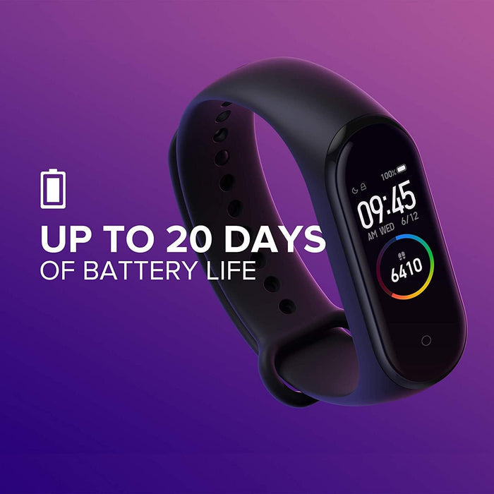 Mi Smart Band 4- India's No.1 Fitness Band, Up-to 20 Days Battery Life - Grabgear.in