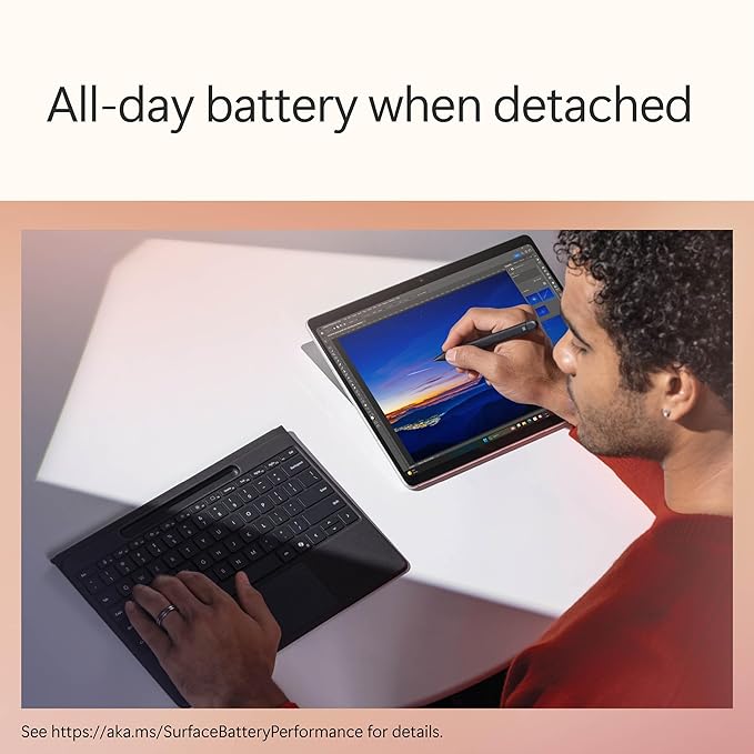 Microsoft Surface Pro 11 Keyboard with Pen Storage Black - EP2-01841 - Unboxify