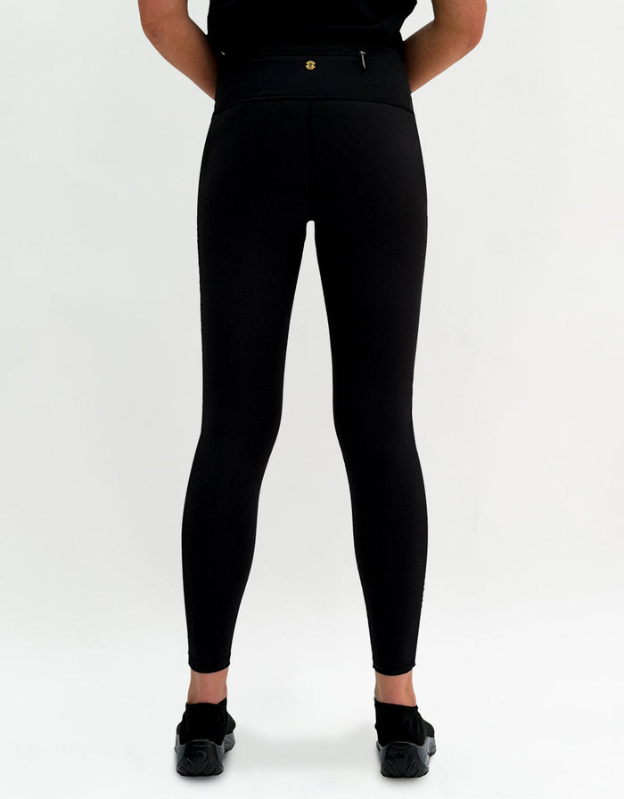 Midnight Zebra Side Stripe Activewear + Pockets