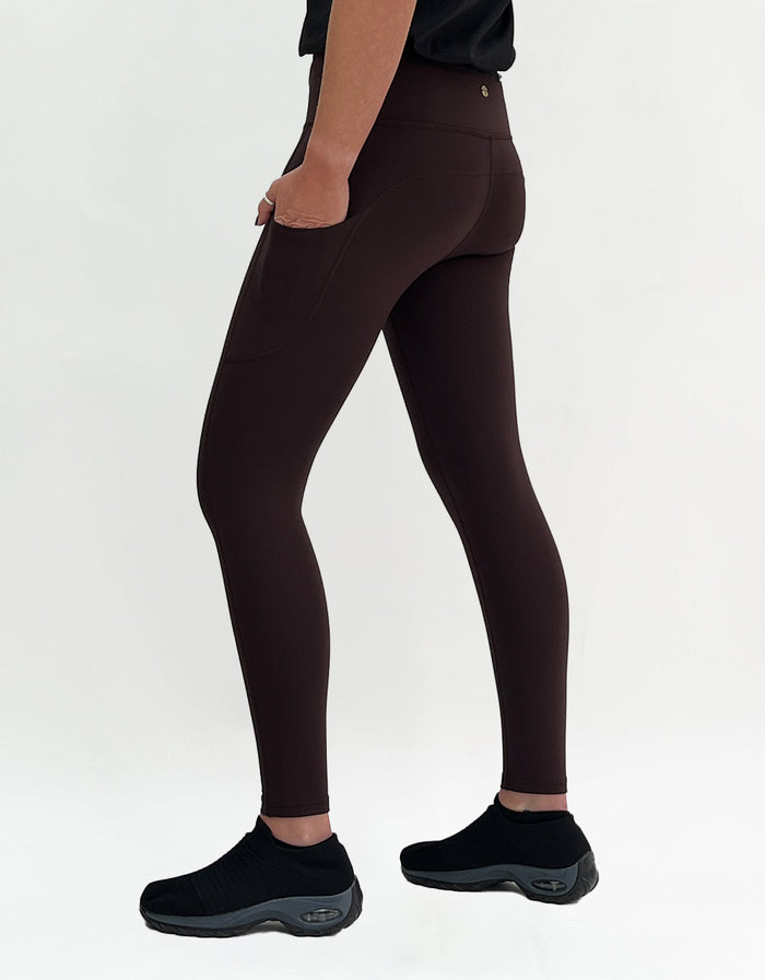 Mocha Magic Winter-Lined Thermal Leggings